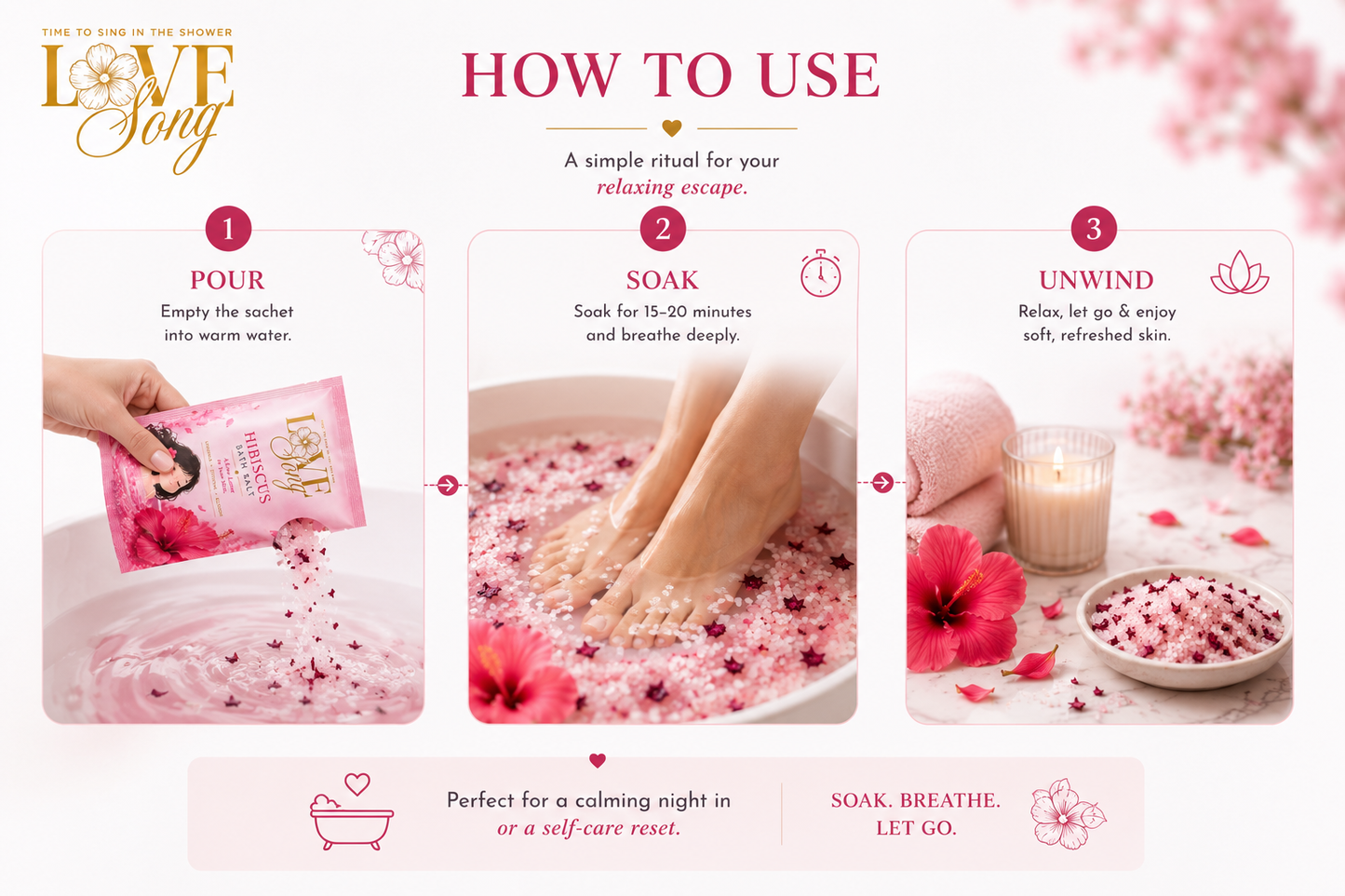 Hibiscus Bath Soak