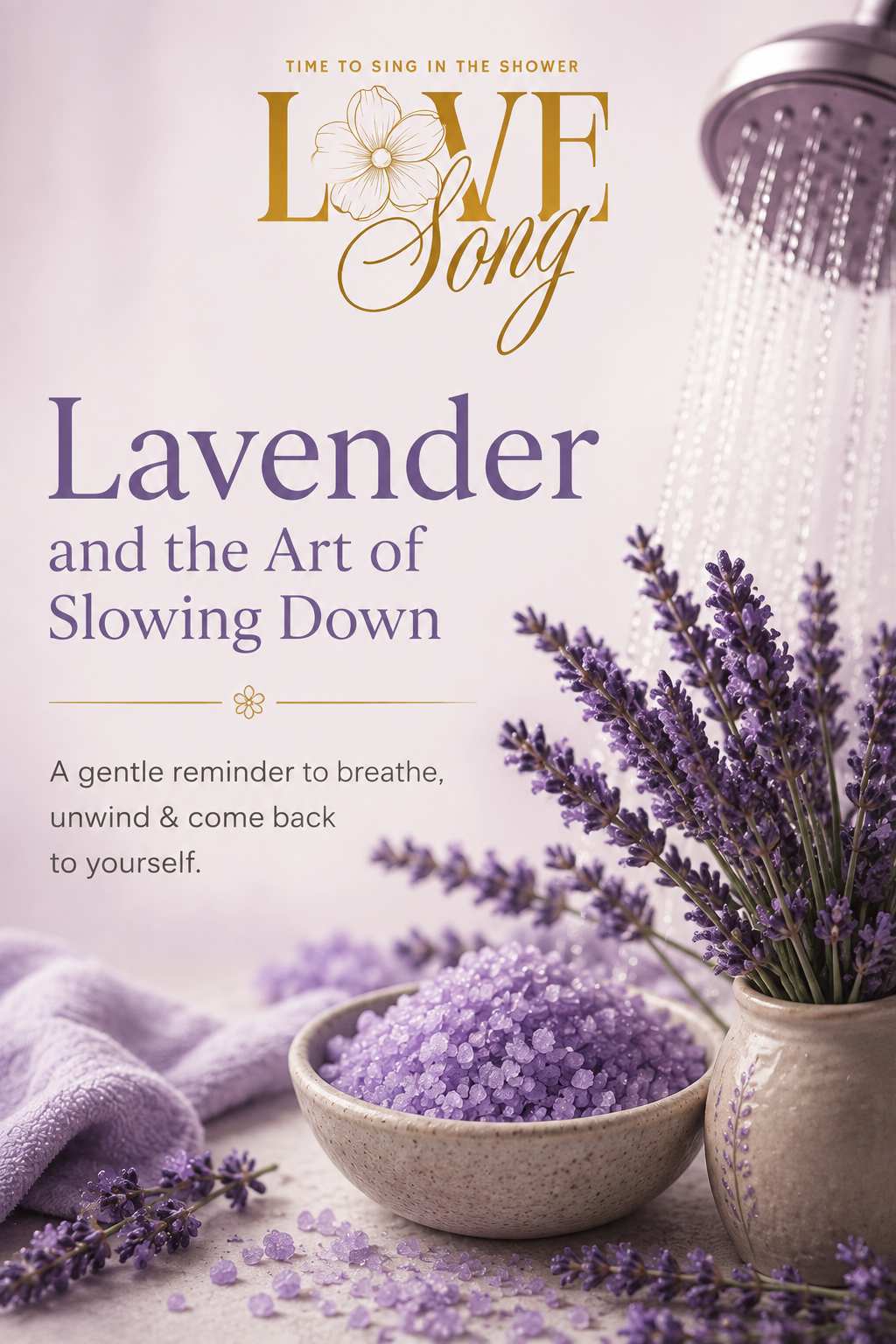 Lavender & the Art of Slowing Down