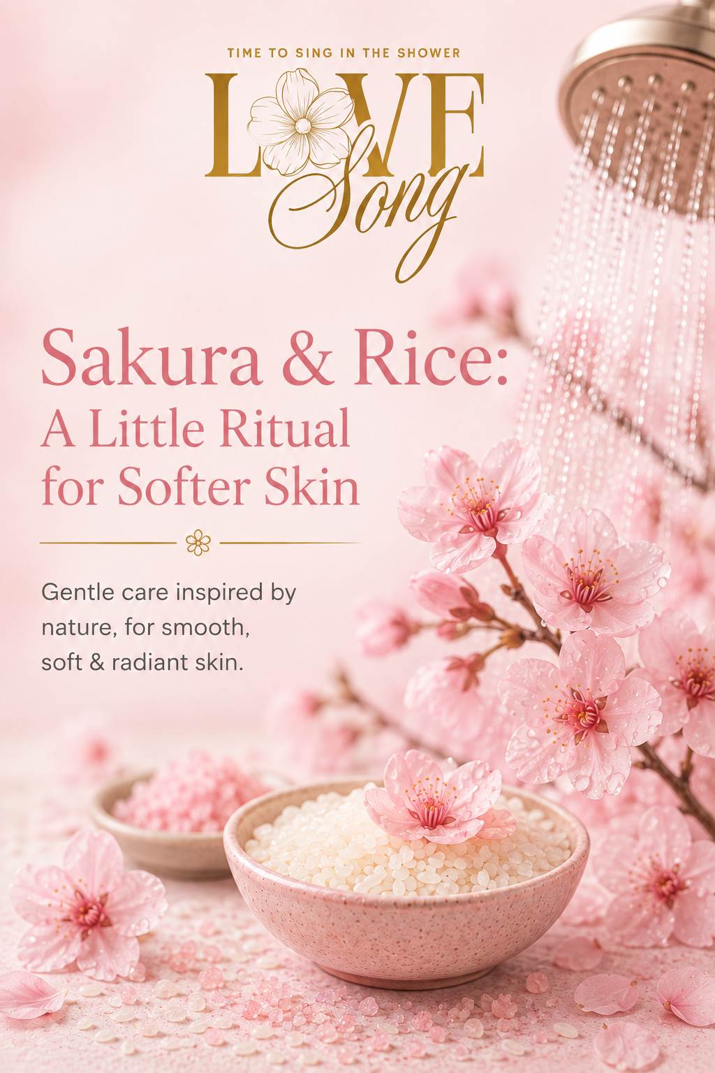 Sakura & Rice: A Little Ritual for Softer Skin