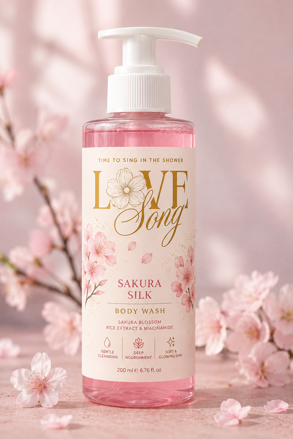 Sakura Silk Body Wash