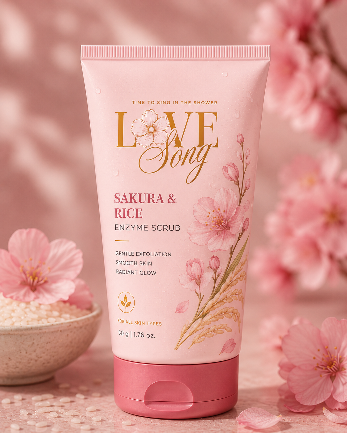 Sakura & Rice Exfoliating Scrub