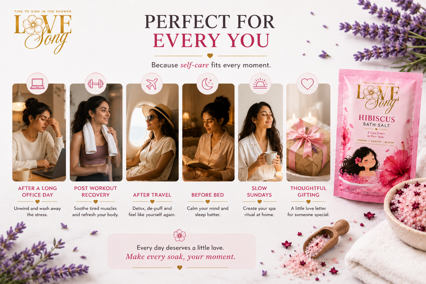 Bath Salt Discovery Set — 6 Sachets